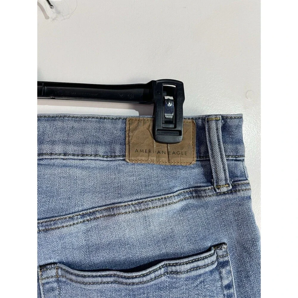 American Eagle Jeans Mens 33x30 Airflex+ Athletic Fit Tapered Leg Faded‎ Stretch